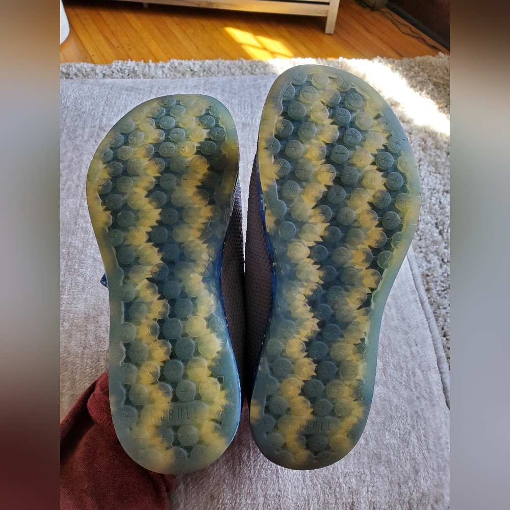 Dark Grey Blue Patchwork Trainer Nobull - image 3